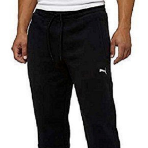 PUMA Mens Fleece Pants, Black, NWOT - Picture 4 of 5
